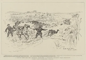 En svår tid för det kejserliga Yeomanry, en scoutincident nära Derdeport